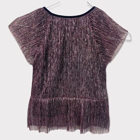 KIABI Metallic Short Sleeve Top - Picture 3 of 3